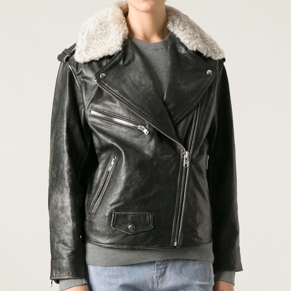 Isabel Marant Benny leather jacket size FR 38